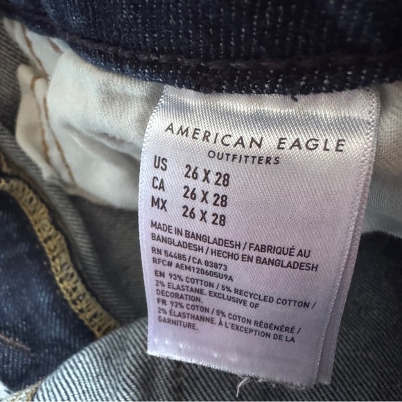 American Eagle athletic fit jeans size 26x28 - Picture 8 of 15
